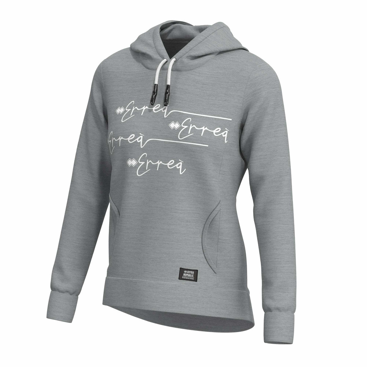 ESSENTIAL SS22 WOMAN LOGO SCRIPT HOODY AD