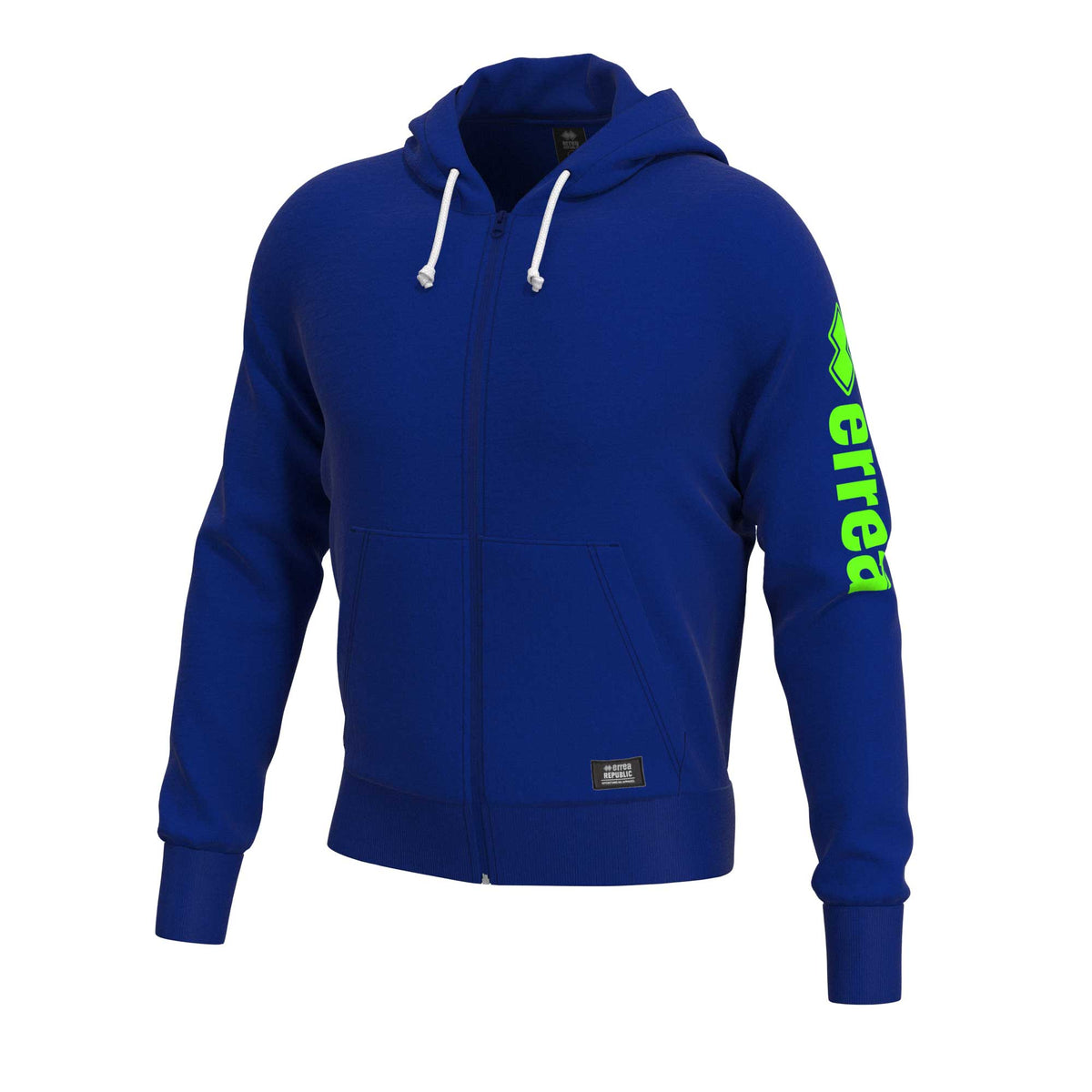 ESSENTIAL SS22 MAN CLASSIC LOGO HODDY ZIP AD
