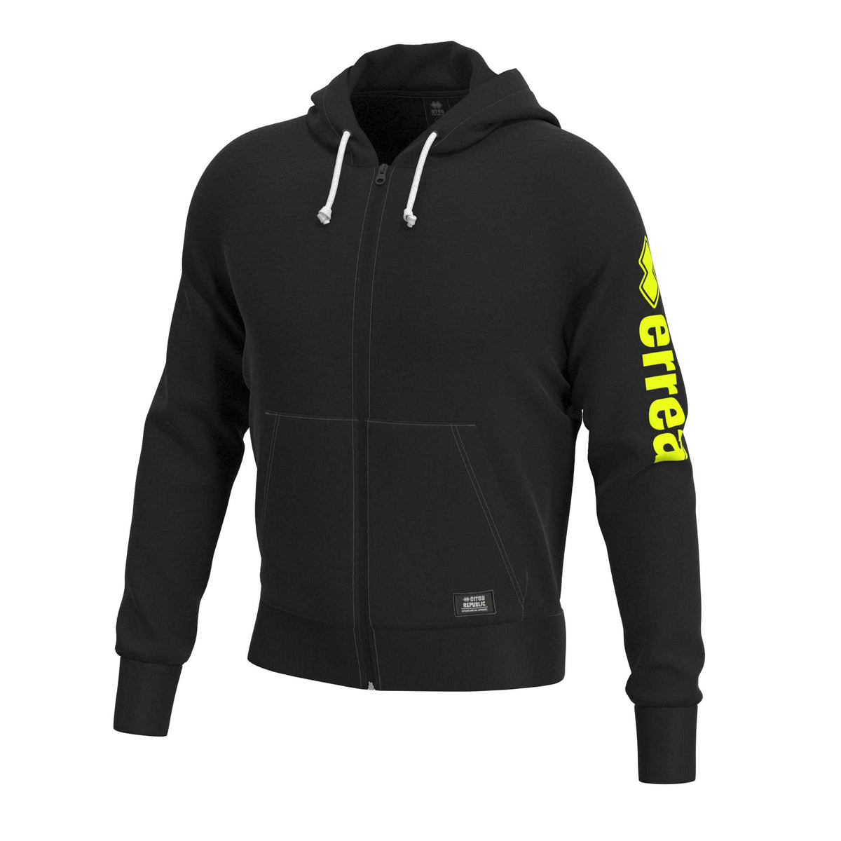 ESSENTIAL SS22 MAN CLASSIC LOGO HODDY ZIP AD