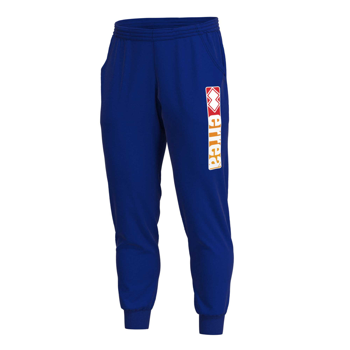 ESSENTIAL SS22 MAN CUFFED TROUSERS LOGO AD