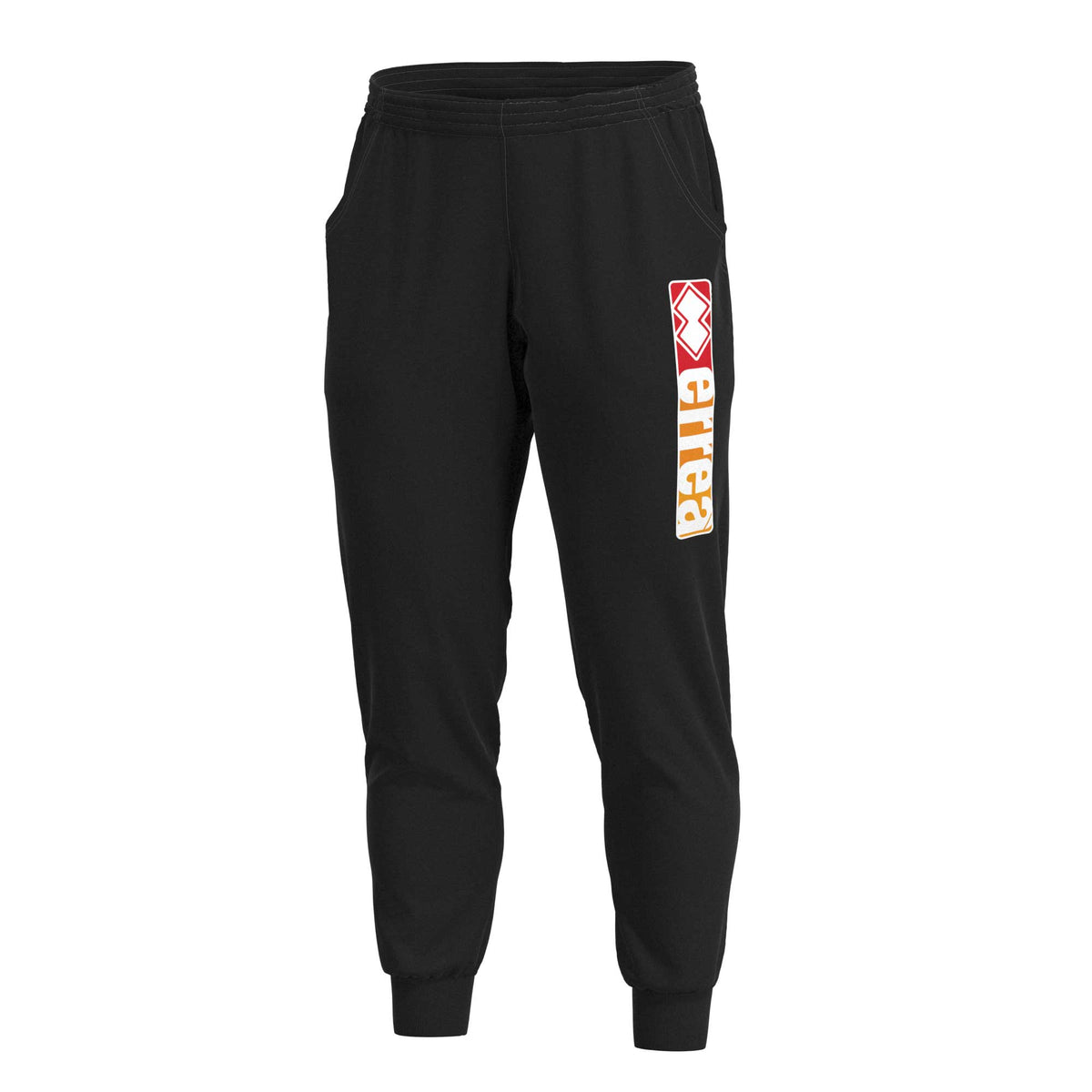 ESSENTIAL SS22 MAN CUFFED TROUSERS LOGO AD