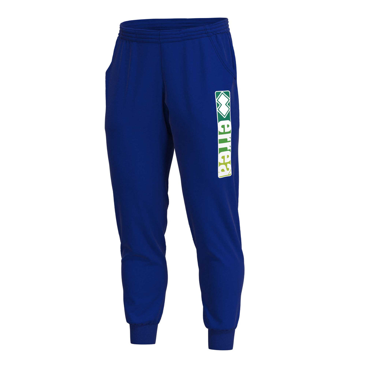 ESSENTIAL SS22 MAN CUFFED TROUSERS LOGO AD