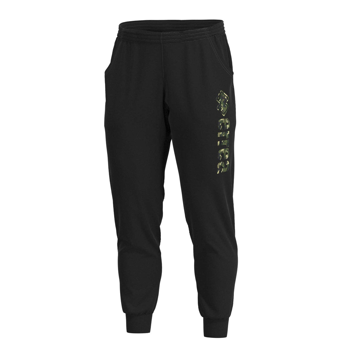 ESSENTIAL SS22 MAN CUFFED TROUSERS LOGO AD