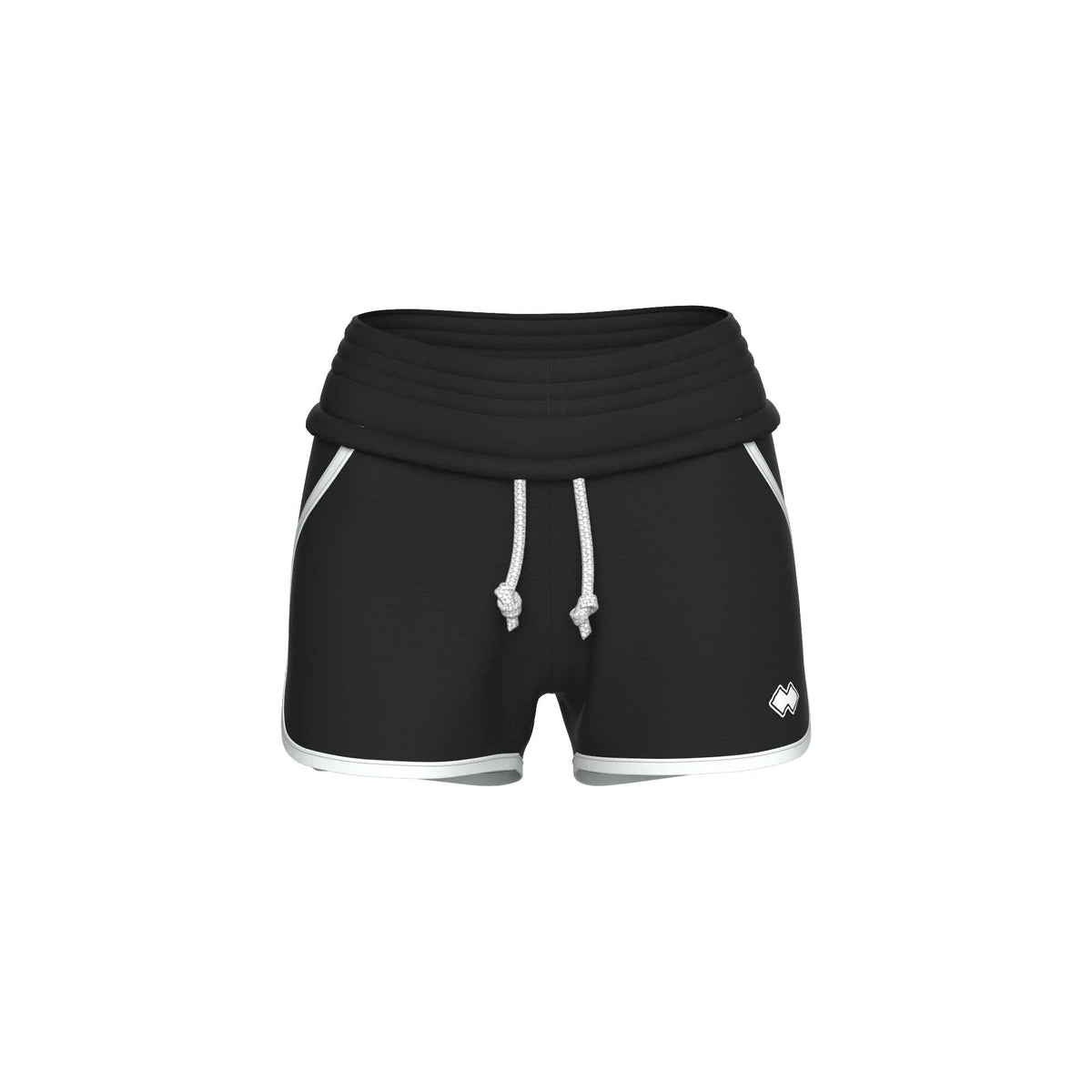 ESSENTIAL SS23 HOT PANT LOGO WOMAN AD