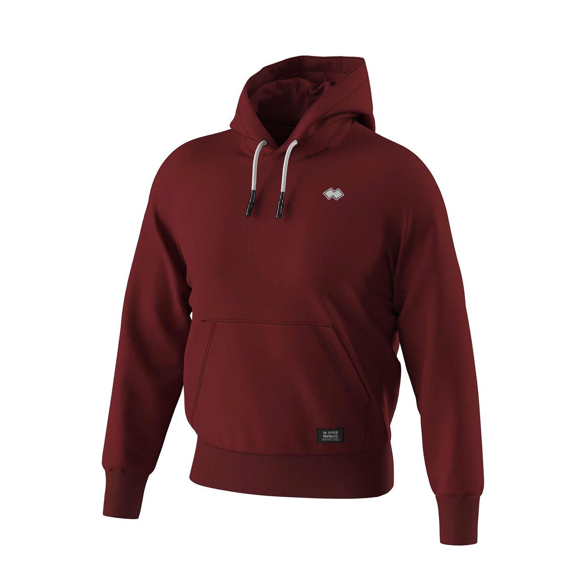 ESSENTIAL FW23/24 MAN LOGO EMBROIDERY HOODY AD