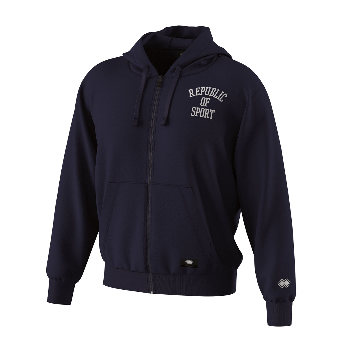 GRAPHIC SS24 HOODY FLEECE ZIP 036 MAN AD