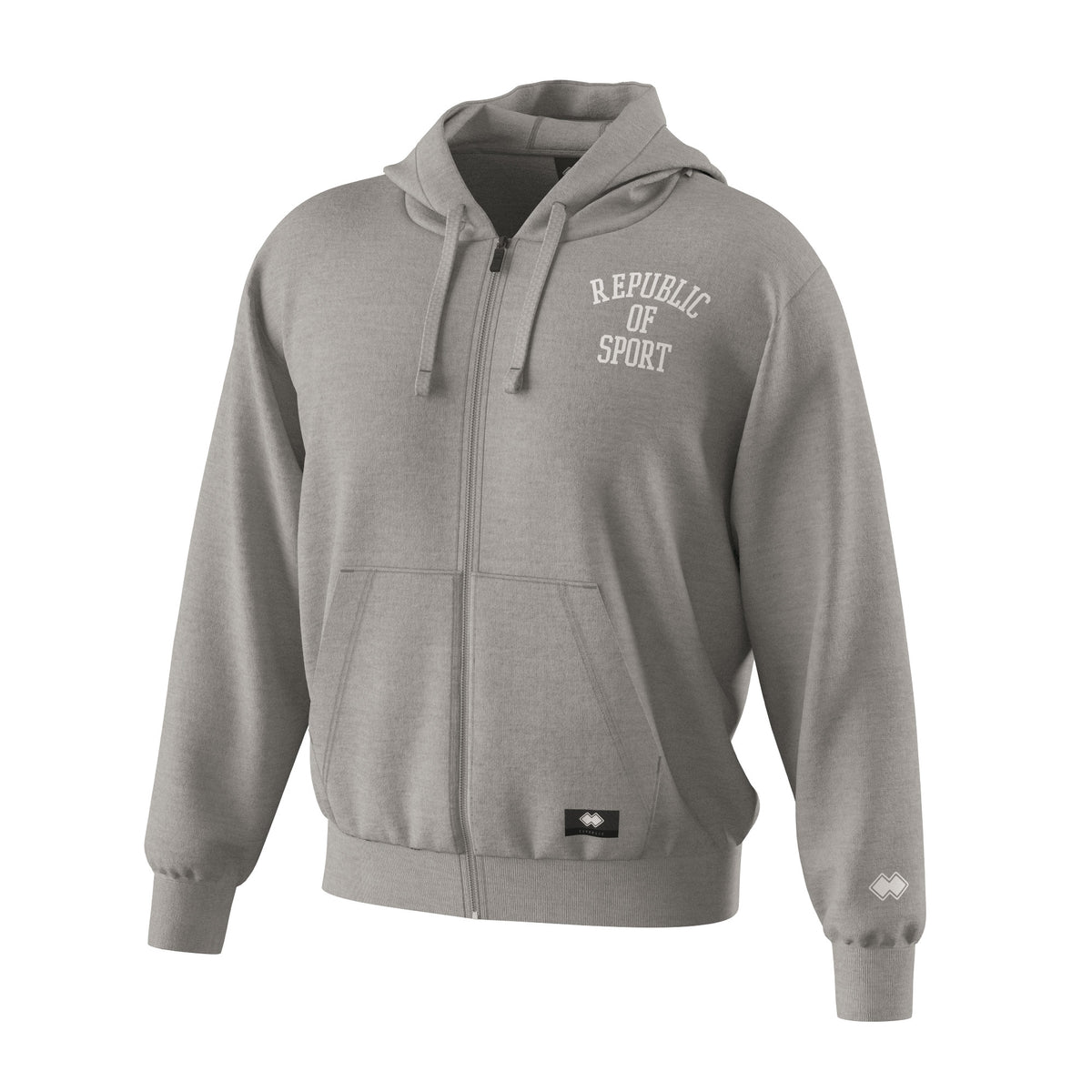 GRAPHIC SS24 HOODY FLEECE ZIP 036 MAN AD
