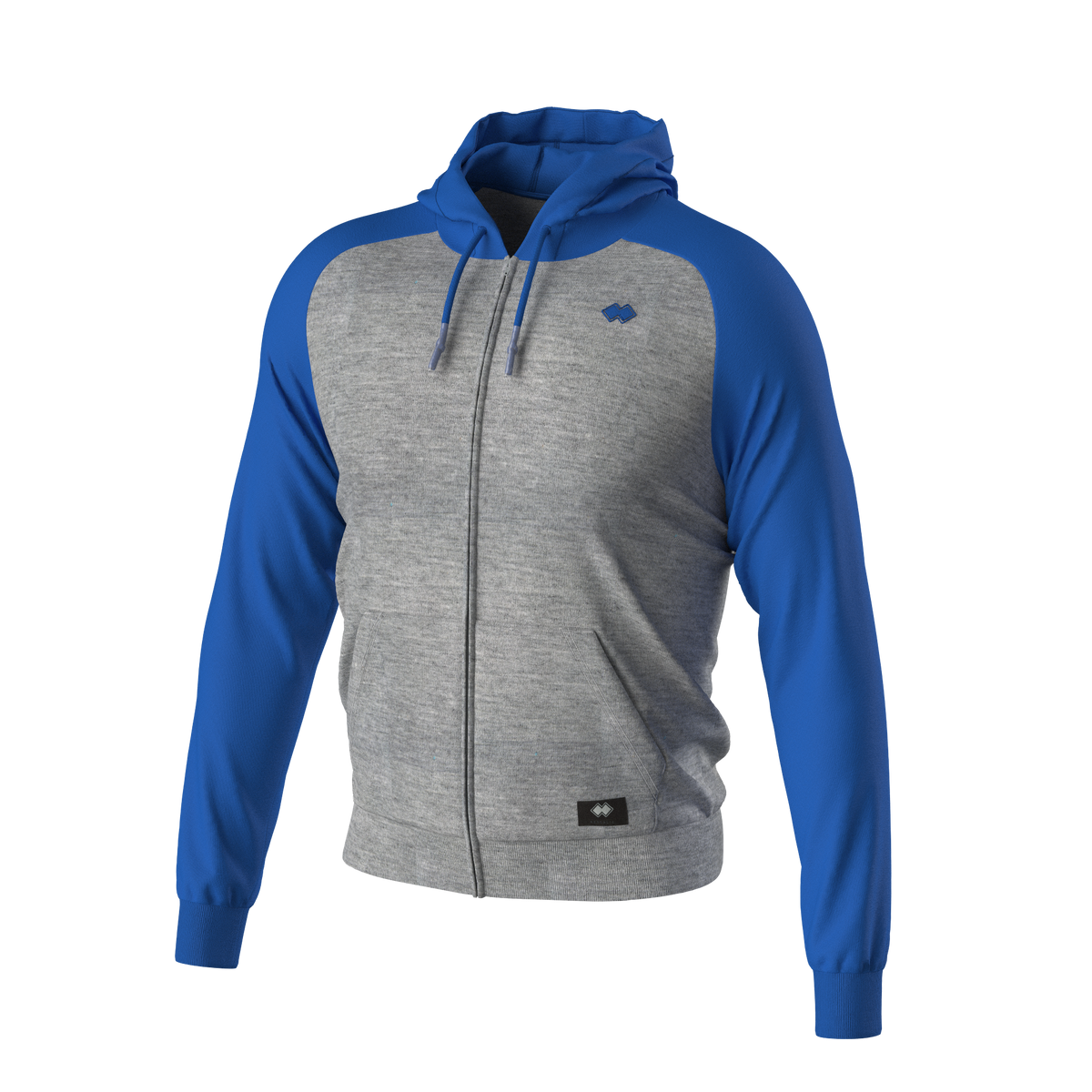 ESSENTIAL SS25 HOODY ZIP 46 MAN AD