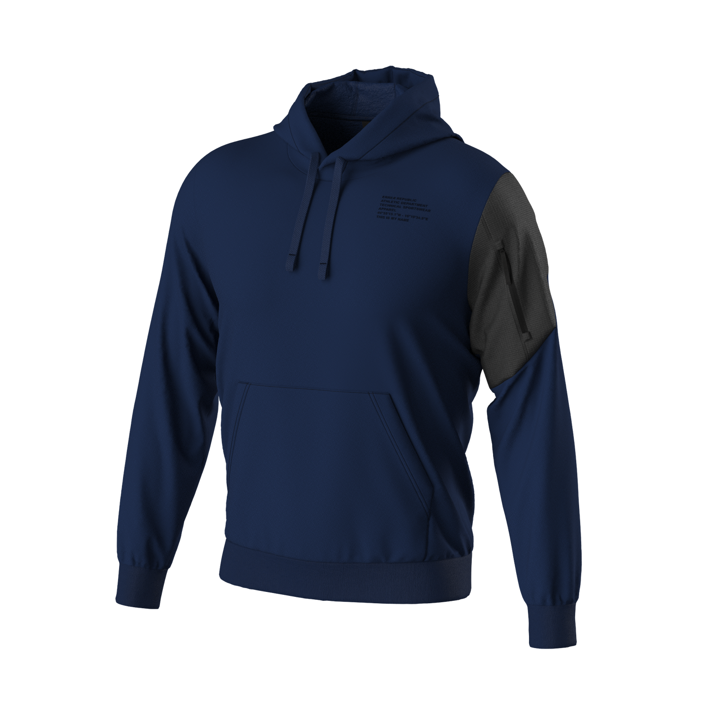 SWEAT À CAPUCHE NO LOGO FW25/26 EN MOLLETON 27 HOMME AD