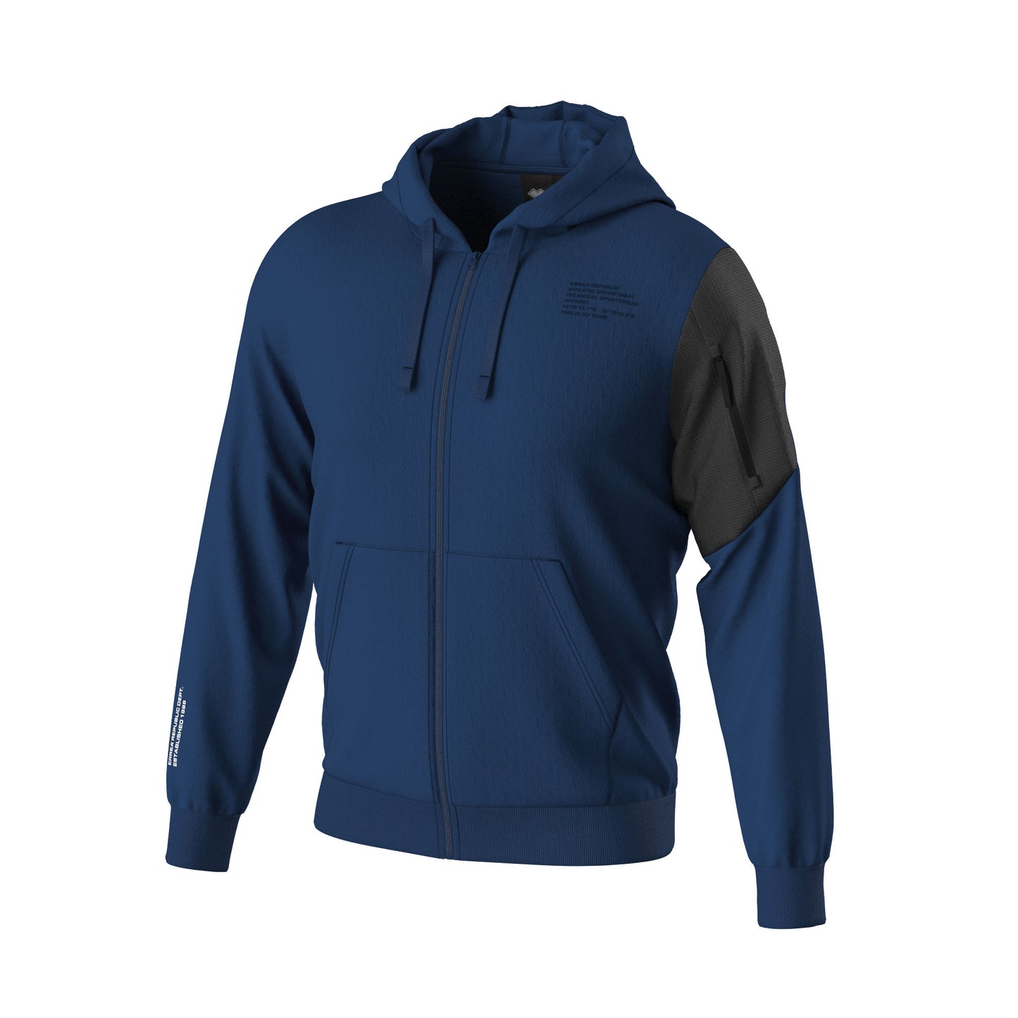 NO LOGO SS26 HOODY ZIP 031 MAN AD