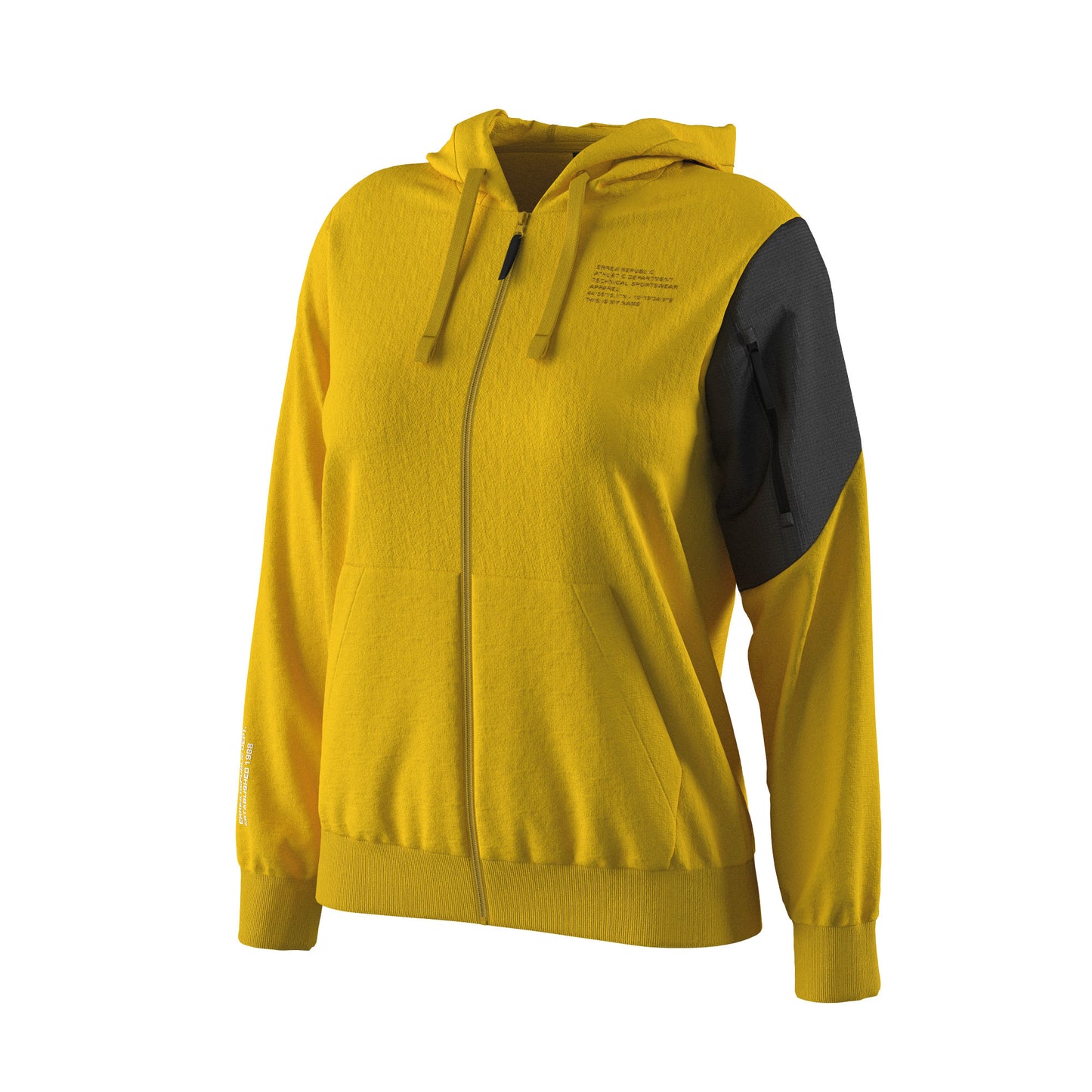 SWEAT À CAPUCHE ZIPPÉ NO LOGO SS26 FEMME AD