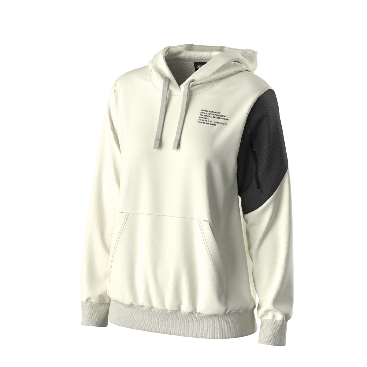 NO LOGO FW26/27 HOODY FLEECE 040 WOMAN AD