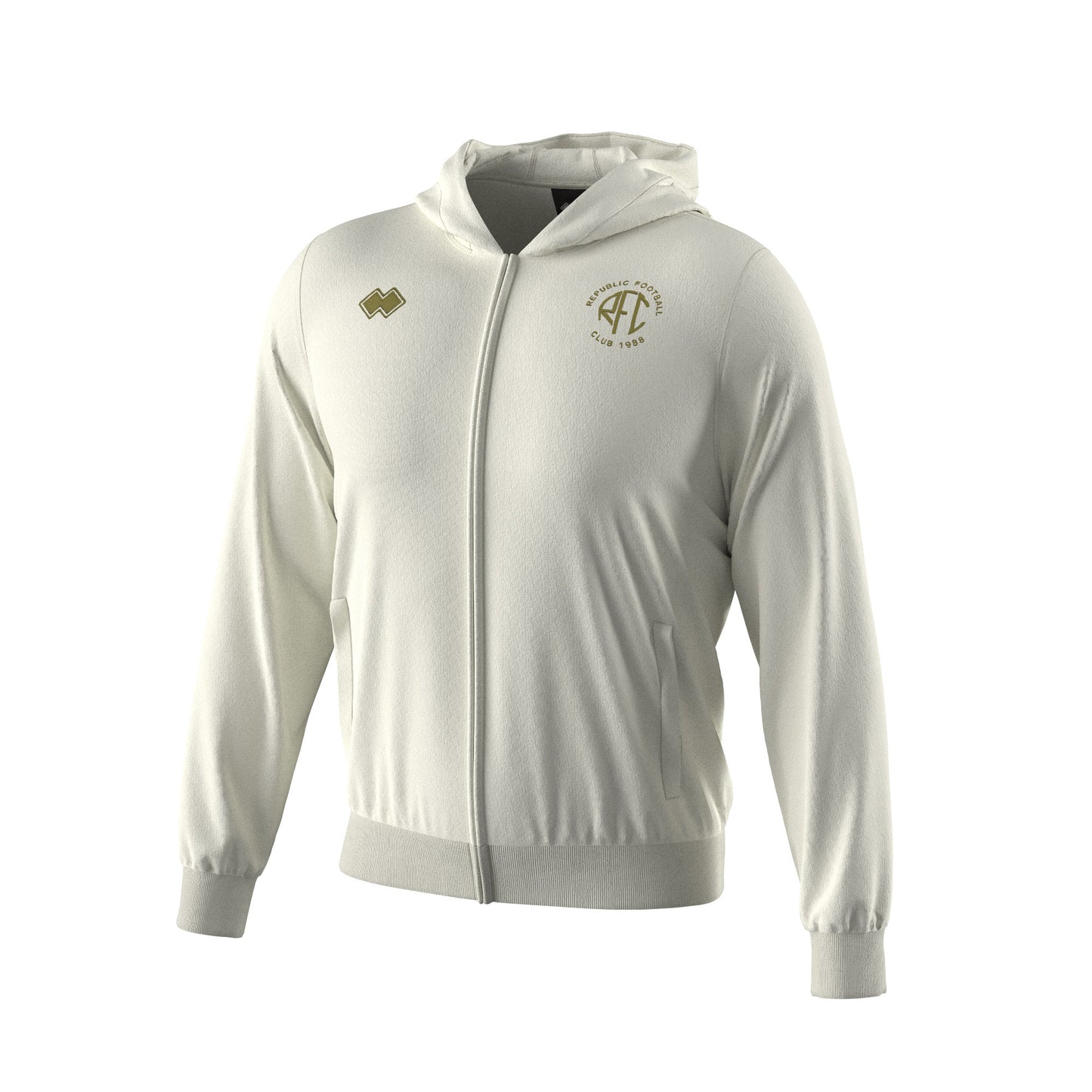 SOCCER SS27 HOODY ZIP 001 MAN AD