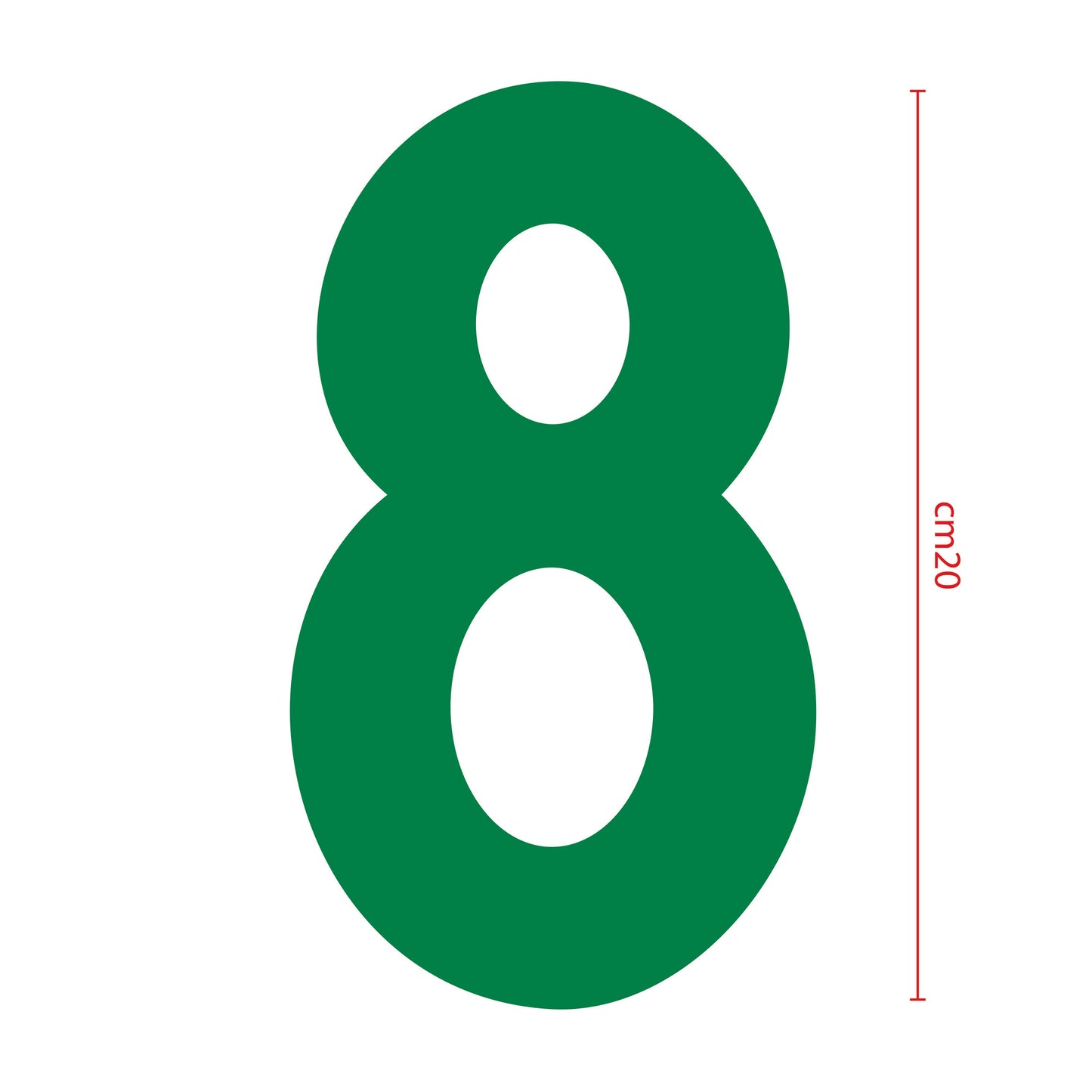NUMEROS cm 20