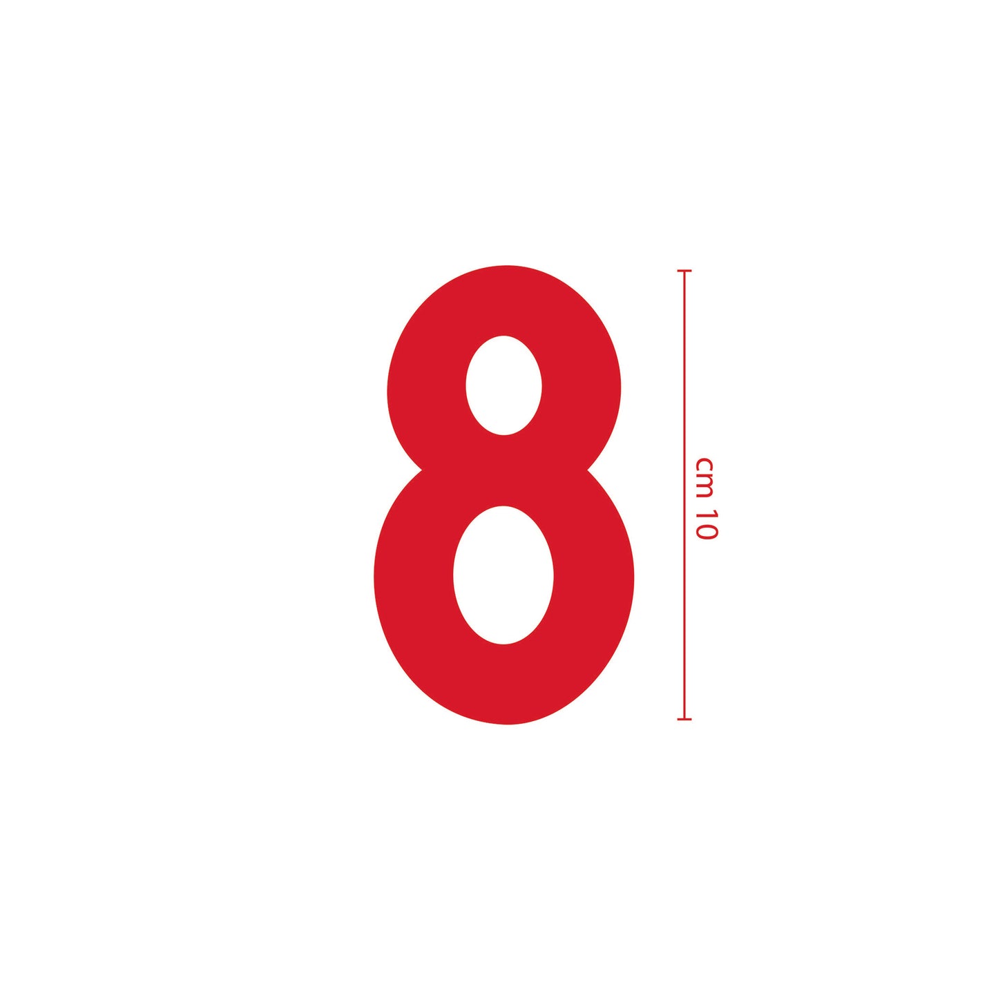NUMEROS cm 10