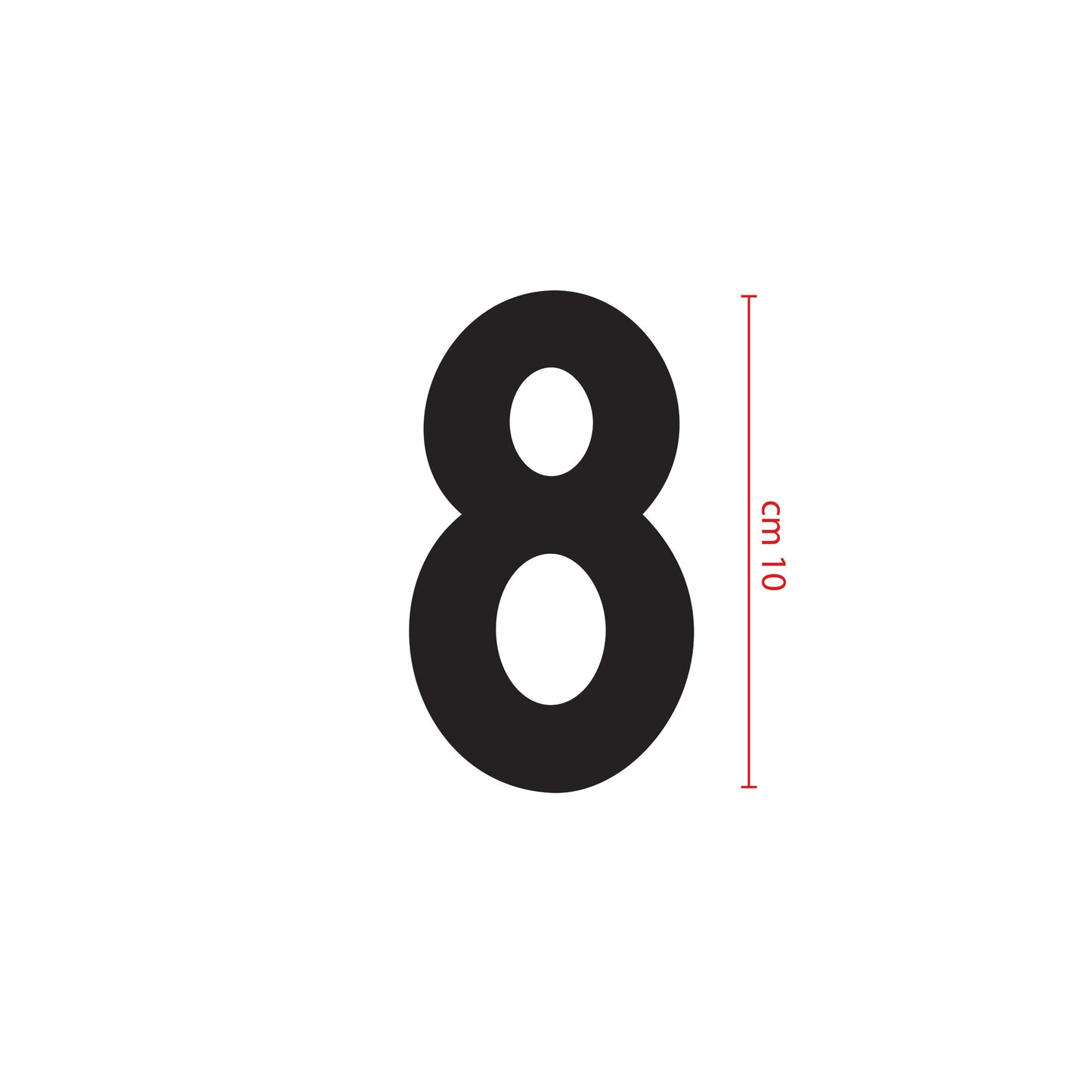 NUMBERS cm 10