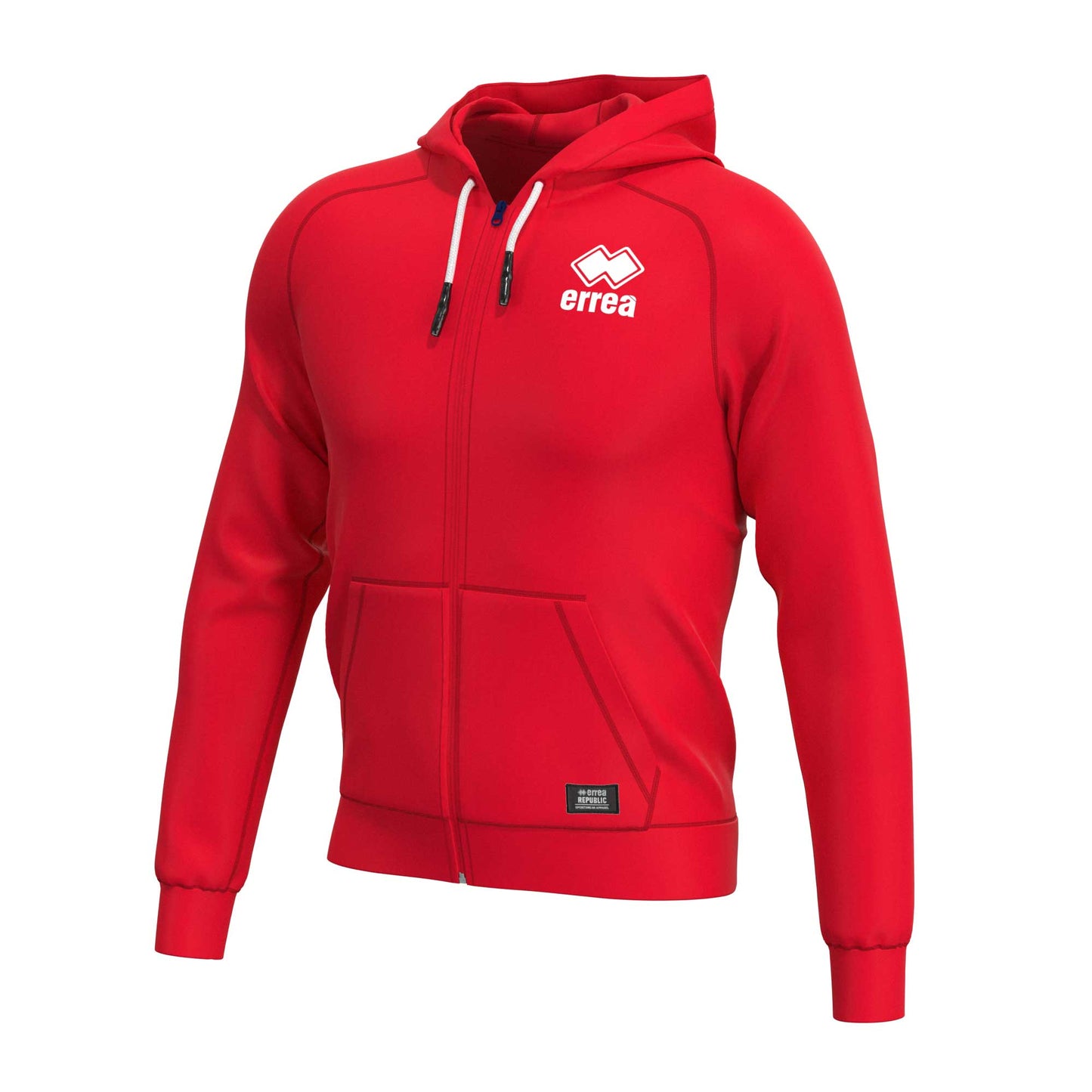 ESSENTIAL SS22 MAN LOGO HOODY ZIP AD