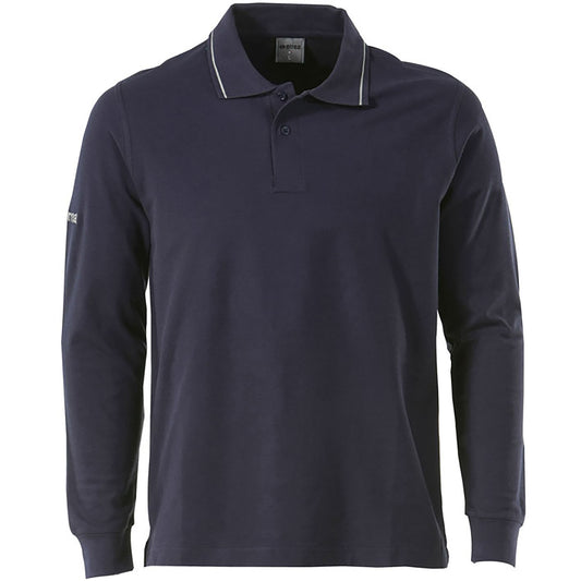 TEAM COTTON POLO ML
