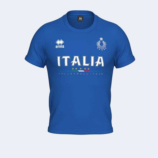 NAZ. ITALIA VOLLEY T-SHIRT EVO SHOP MC AD