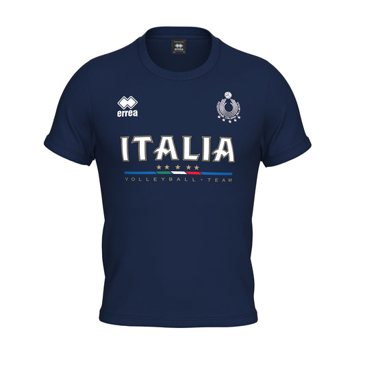 NAZ. ITALIA VOLLEY T-SHIRT EVO SHOP MC AD