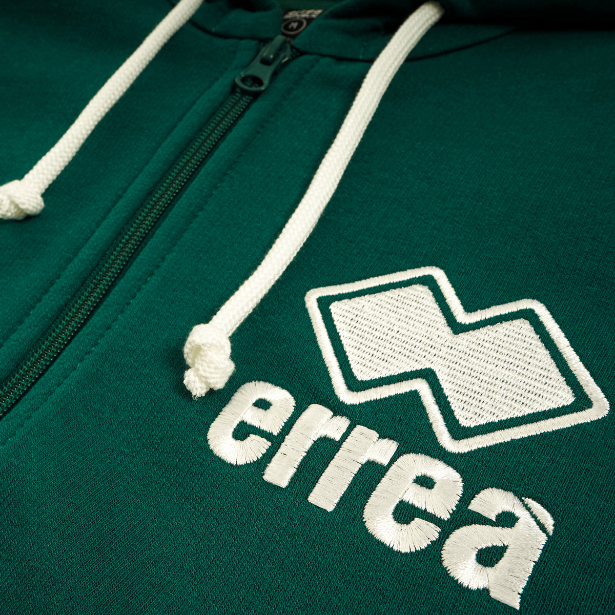 ESSENTIAL FW21/22 MAN EMBR SWEATSHIRT ZIP/HOODY AD