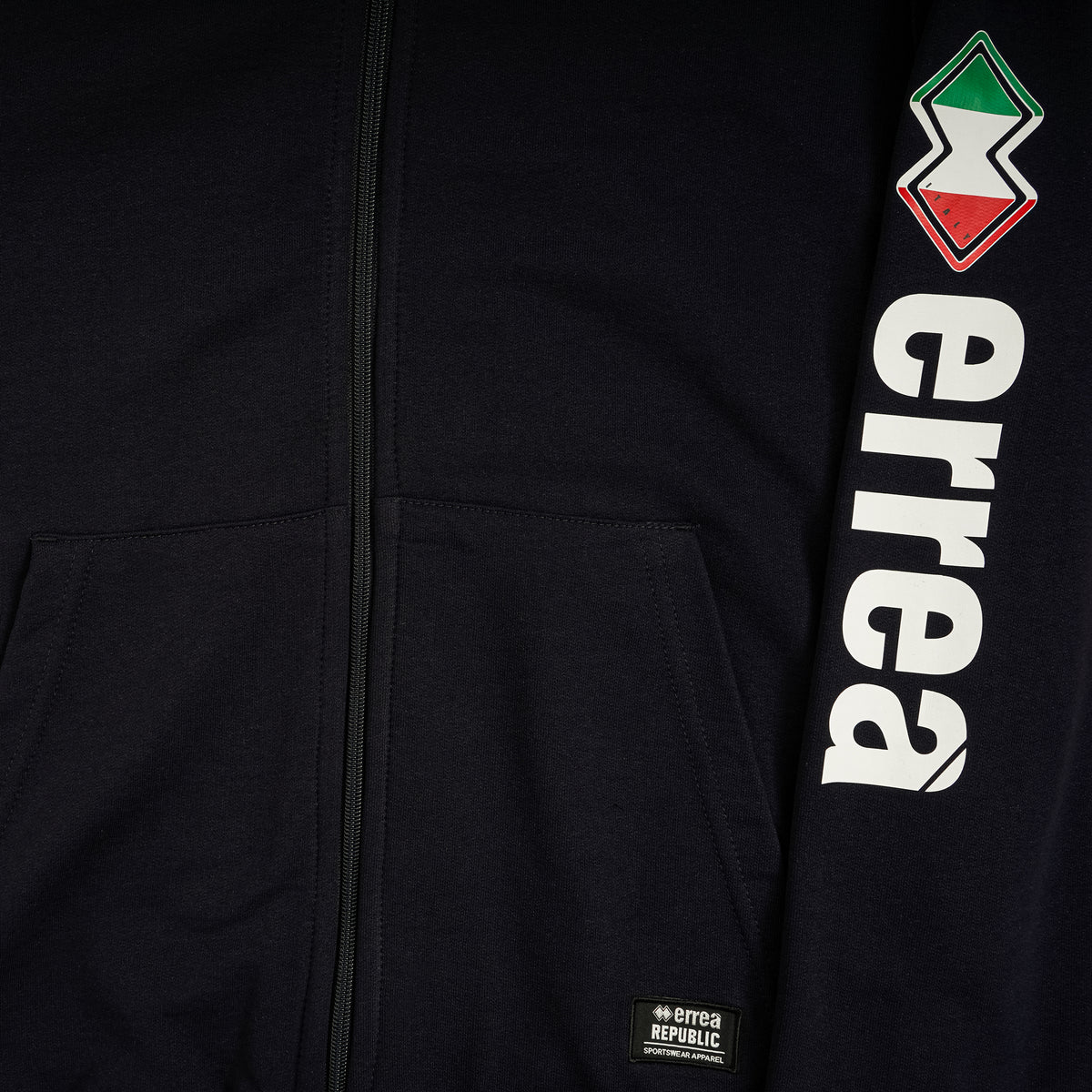 ESSENTIAL FW21/22 MAN ZIP SWEATSHIRT HOODY AD