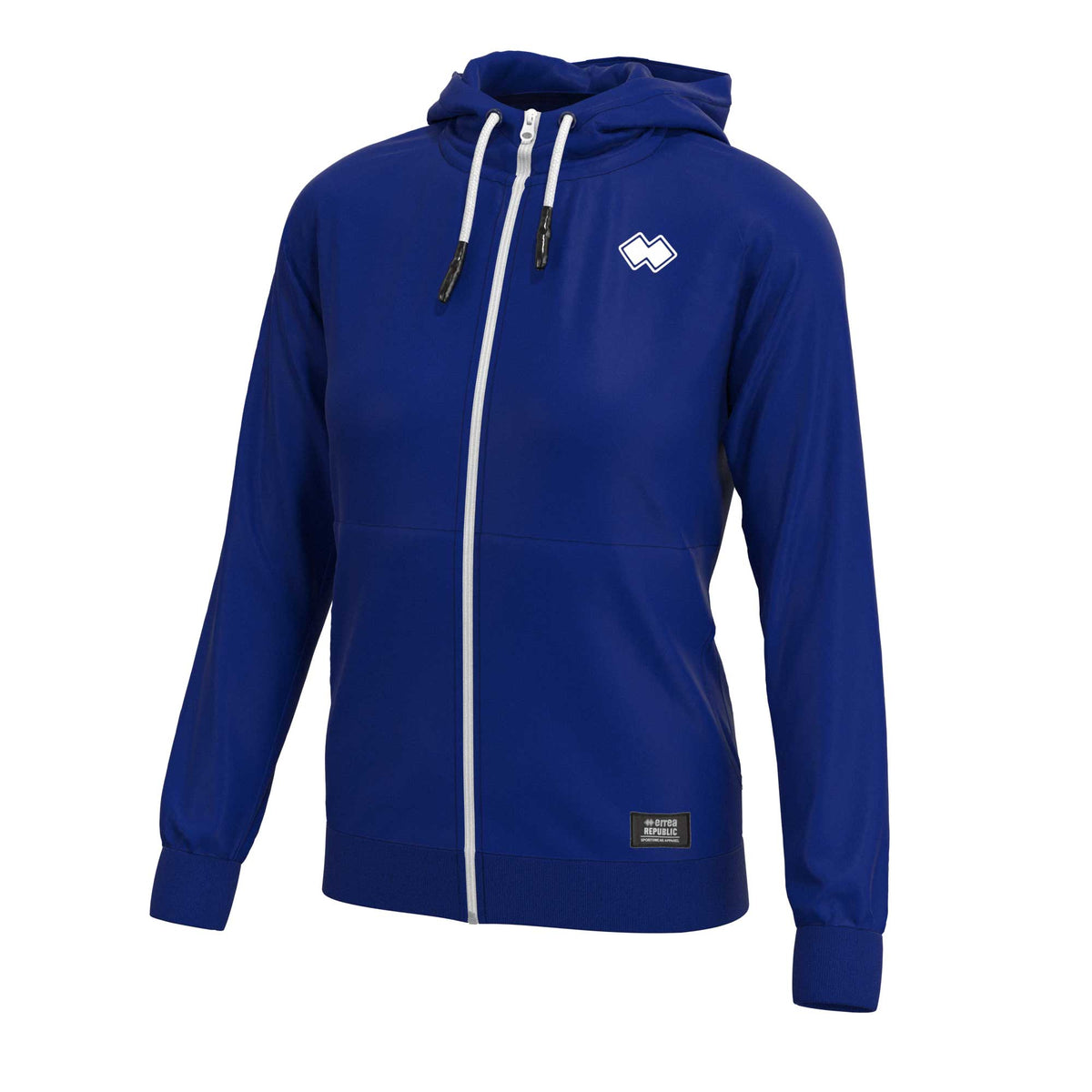 ESSENTIAL SS22 WOMAN LOGO HOODY ZIP AD