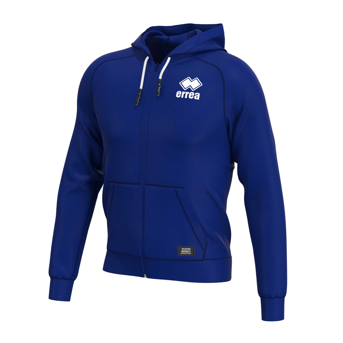 ESSENTIAL SS22 MAN LOGO HOODY ZIP AD
