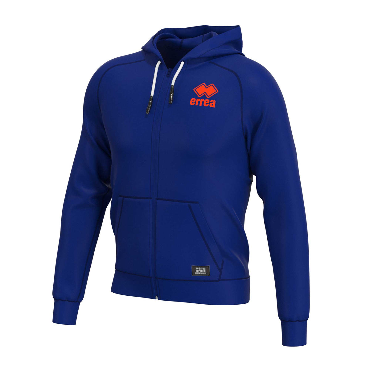 ESSENTIAL SS22 MAN LOGO HOODY ZIP AD