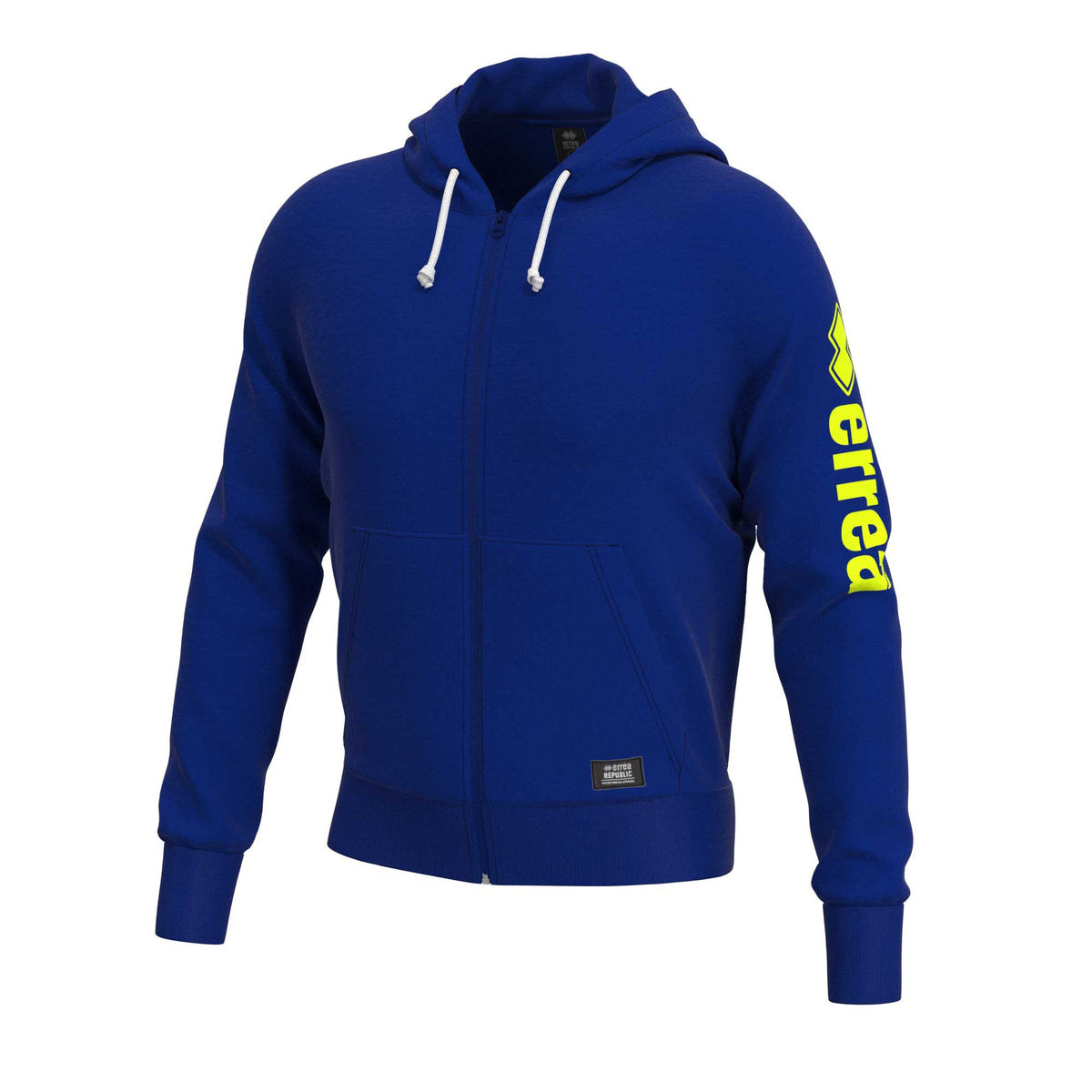 ESSENTIAL SS22 MAN CLASSIC LOGO HODDY ZIP AD
