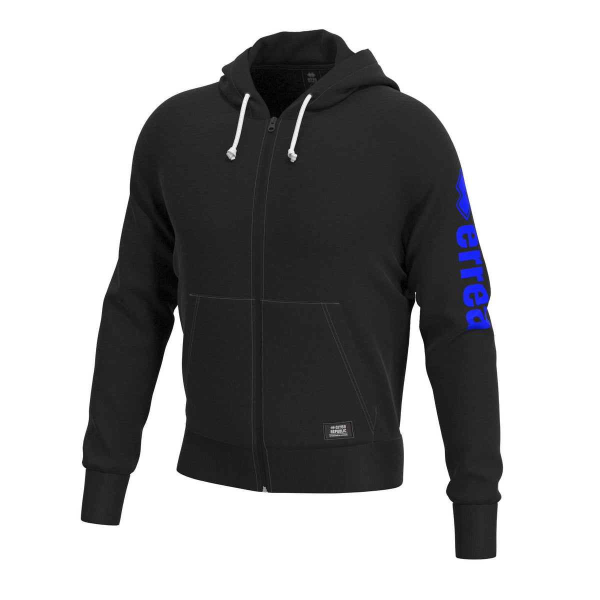 ESSENTIAL SS22 MAN CLASSIC LOGO HODDY ZIP AD