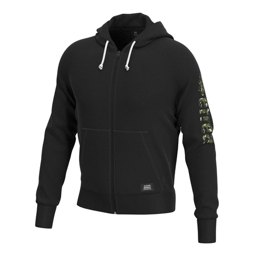 ESSENTIAL SS22 MAN CLASSIC LOGO HODDY ZIP AD