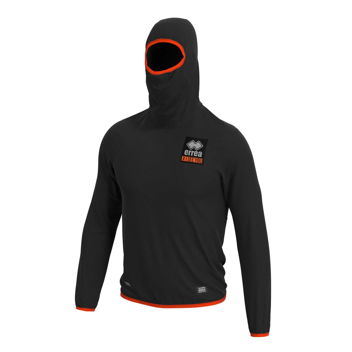 BLACK BOX SS22 MAN HOODY MASK I SEE YOU AD