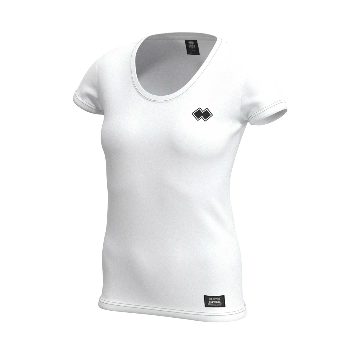 ESSENTIAL SS22 WOMAN LOGO TEE MC AD