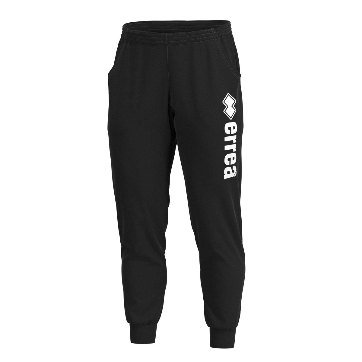 ESSENTIAL SS22 MAN CUFFED TROUSERS LOGO AD