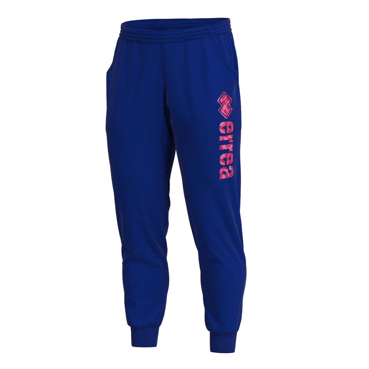ESSENTIAL SS22 MAN CUFFED TROUSERS LOGO AD