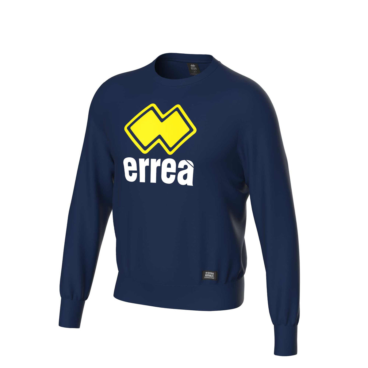 ESSENTIAL SS23 ROUNDNECK FLEECE LOGO MAN 72 AD