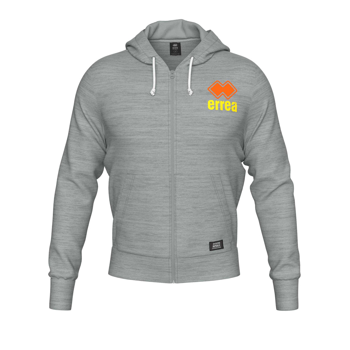 ESSENTIAL SS23 HOODY FULL ZIP LOGO MAN 71 AD
