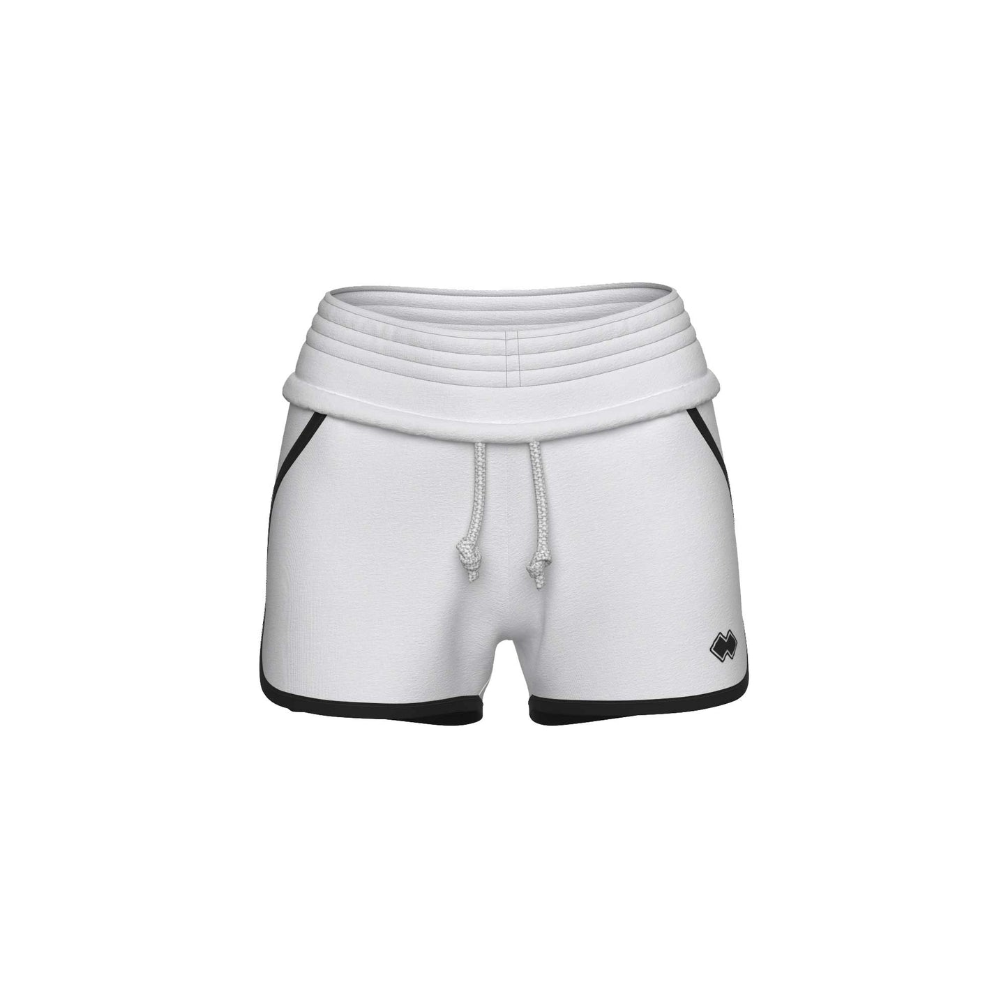 ESSENTIAL SS23 HOT PANT LOGO WOMAN