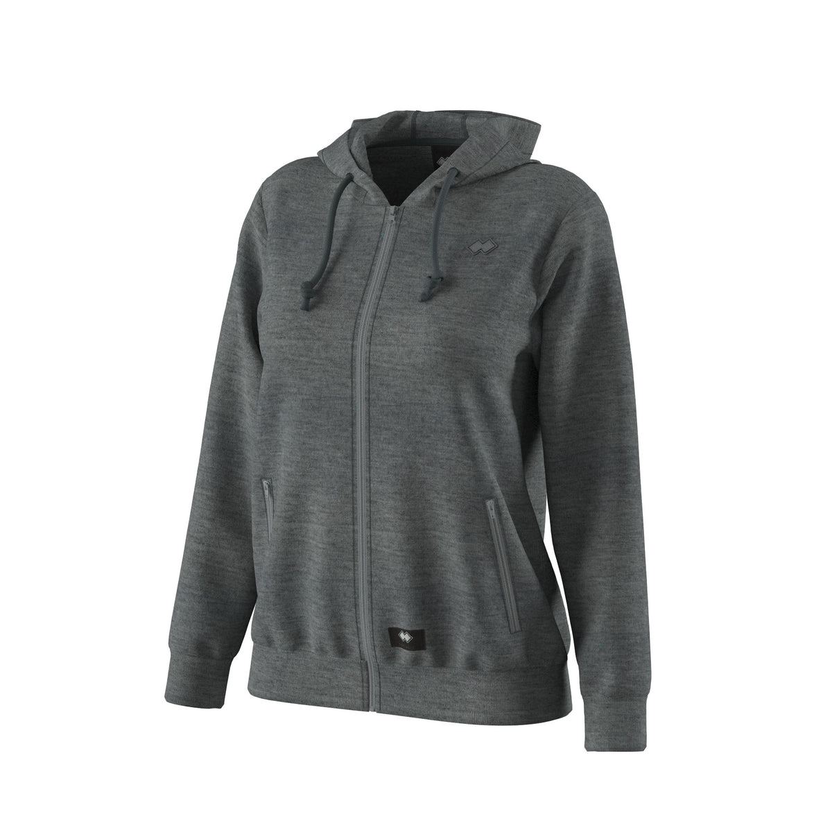 ESSENTIAL FW24/25 HOODY FZ 02 WOMAN AD