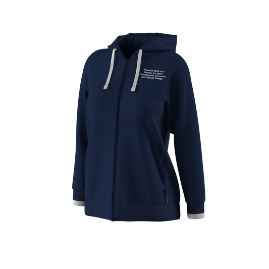 NO LOGO SS25 HOODY FZ 01 WOMAN JR