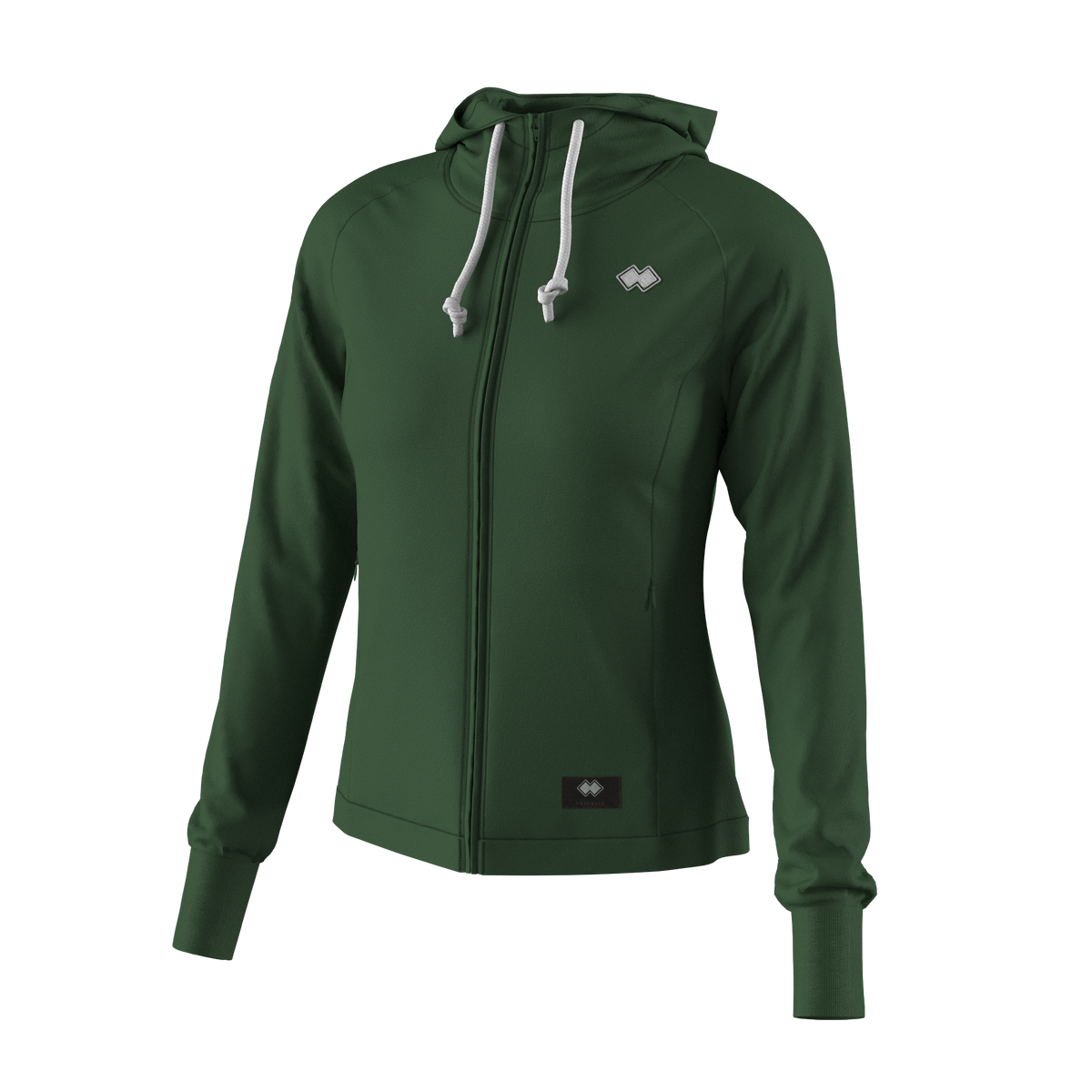 SWEAT À CAPUCHE ZIPPÉ ESSENTIAL SS25 01 FEMME AD