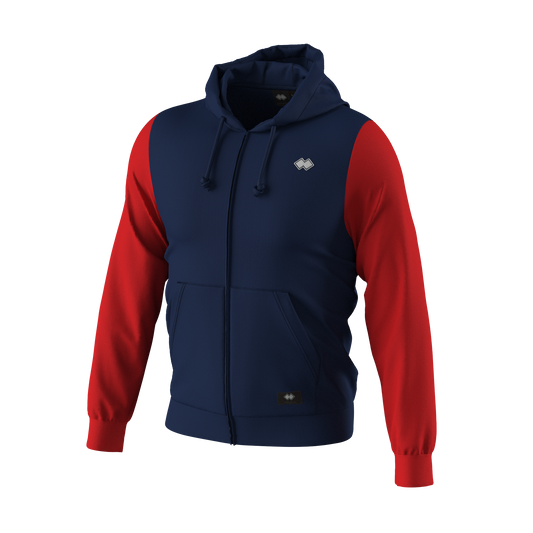 ESSENTIAL FW25/26 HOODY ZIP 046 MAN AD