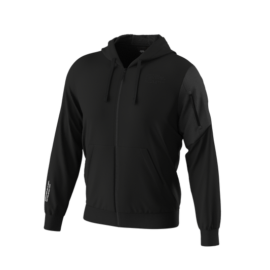 NO LOGO FW25/26 HOODY FLEECE ZIP 28 MAN
