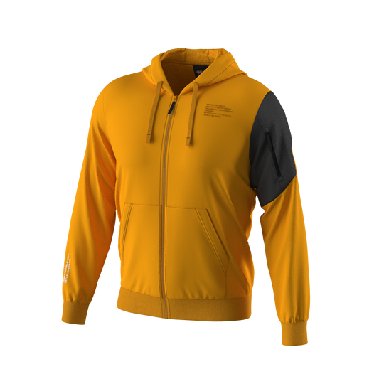 NO LOGO FW25/26 HOODY FLEECE ZIP 28 MAN
