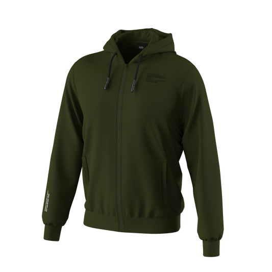 NO LOGO FW25/26 BASIC HOODY ZIP 31 MAN