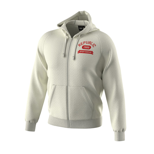 GFX SS26 HOODY ZIP 002 COLLEGE MAN AD