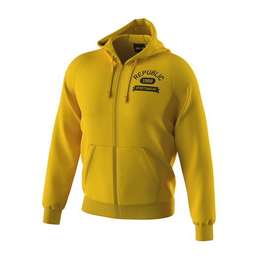 GFX SS26 HOODY ZIP 002 COLLEGE MAN AD