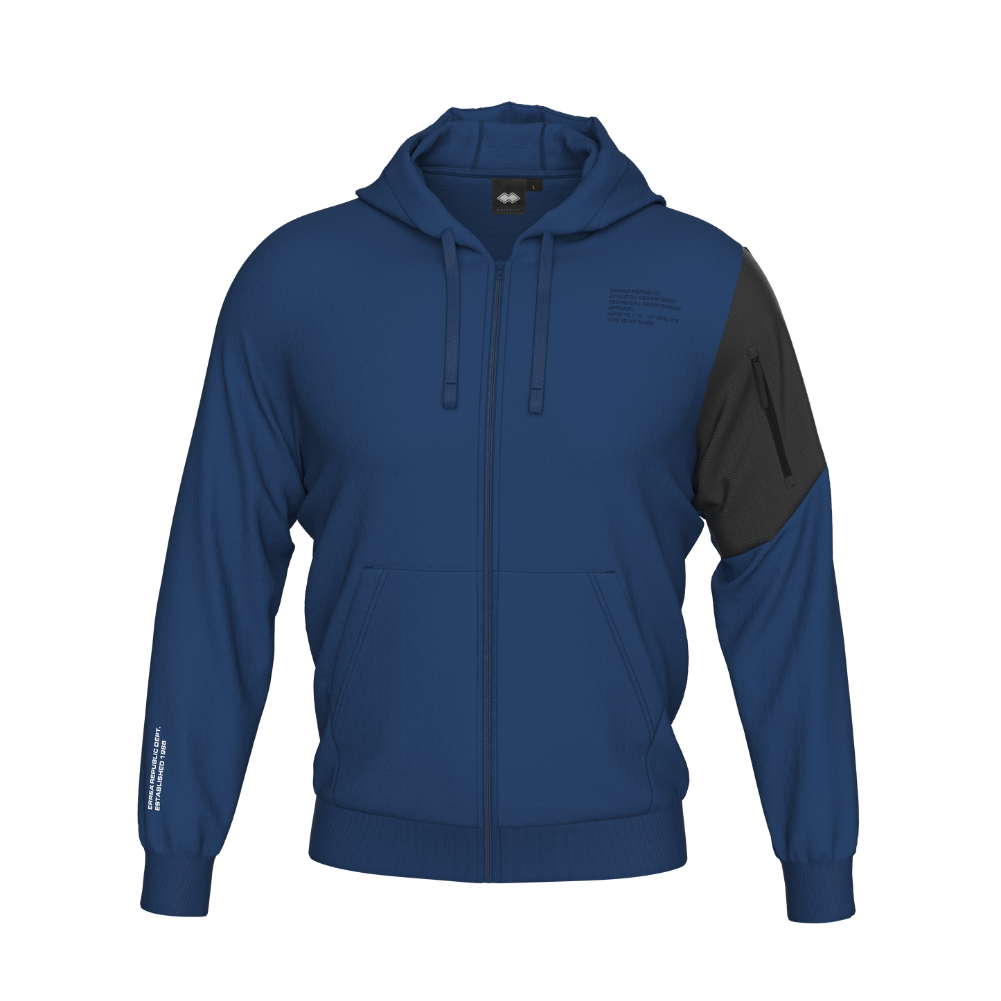 NO LOGO SS26 HOODY ZIP 031 MAN AD