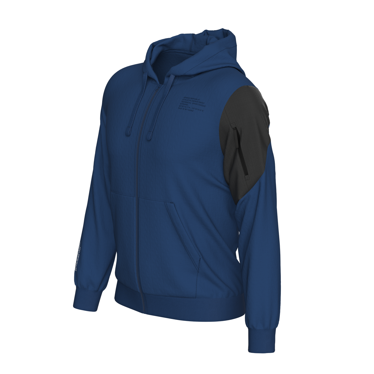 NO LOGO SS26 HOODY ZIP 031 MAN AD
